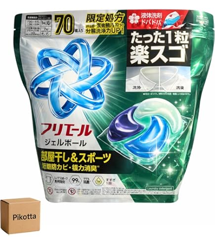 アリエール ジェルボール PRO 部屋干し つめかえ64個